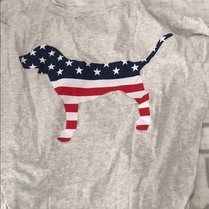 4th of July pink shirt !!